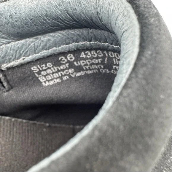 Dansko Size 36 EU Black Suede Leather Mule Clogs Slip Resistant US 6 Workwear - Picture 7 of 7